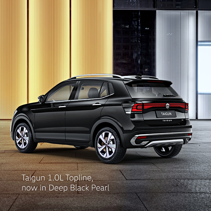 Volkswagen Taigun and Virtus 1.0 now available in Deep Pearl Black editions