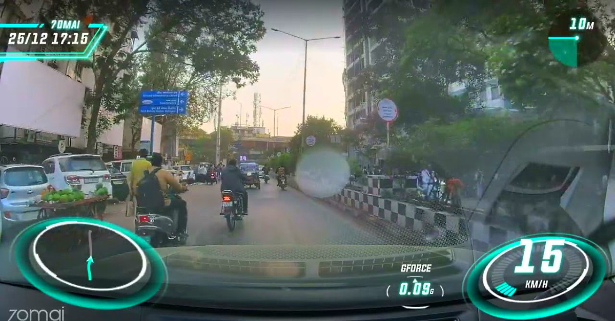 Heavy Indian Traffic Confuses Dashcam’s ADAS, Tries To Identify Every Person On The Road And Fails (Video)