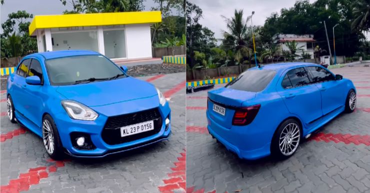 India’s coolest looking modified Maruti Dzire: This is it! [Video]