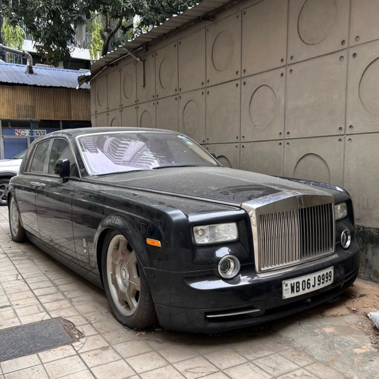 Multi-crore Rolls Royce Phantom luxury saloon abandoned outside a hotel: This is its story