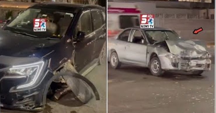 Mahindra XUV700 collides with Mitsubishi Lancer: Here’s the result [Video]