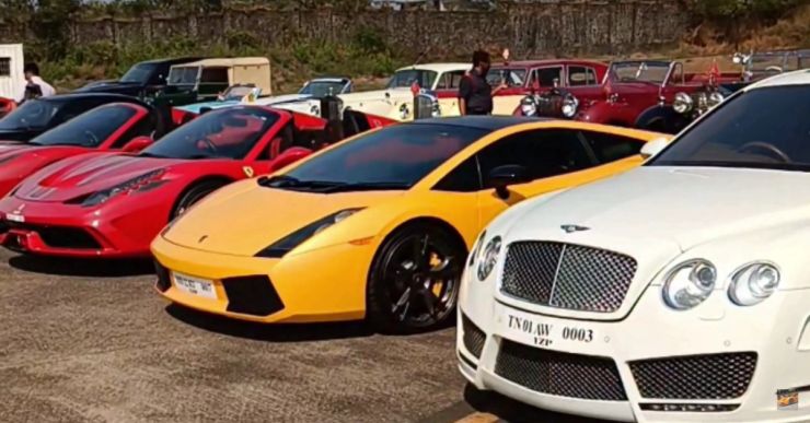 Billionaire Yohan Poonawalla’s convoy of exotic cars worth Rs 100 crores on video