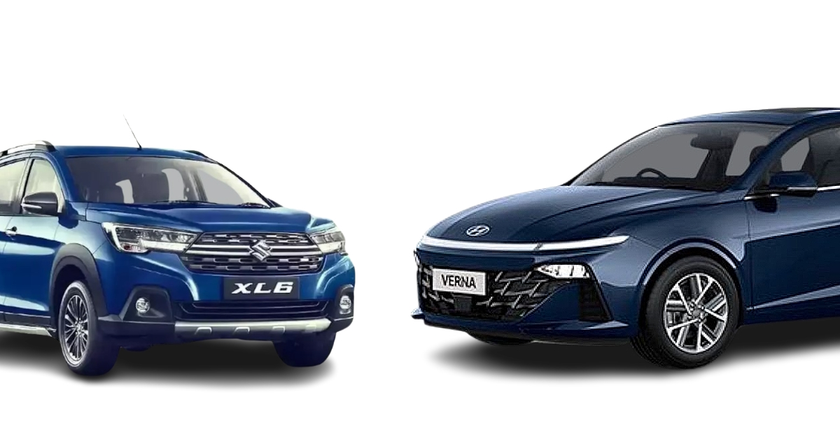 maruti suzuki xl6 vs hyundai verna ultimate family car comparison maruti suzuki xl6 vs hyundai verna ultimate family car comparison