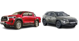 Toyota Hilux vs Hyundai Tucson: Comparing Their Variants Priced Rs 30-32 Lakh for Off-roading Enthusiasts