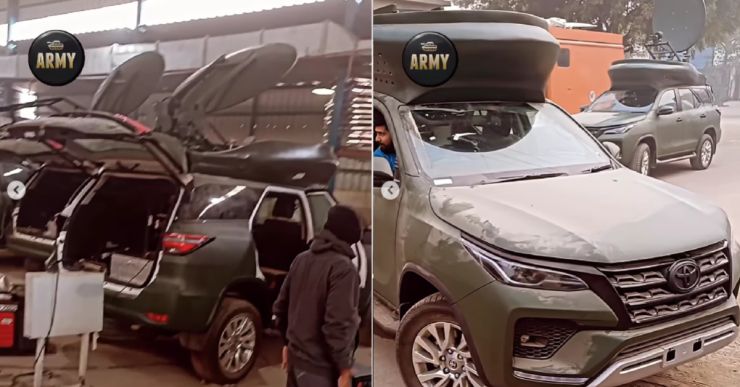 Has the Indian Army bought bulletproof Toyota Fortuners? An alternate theory