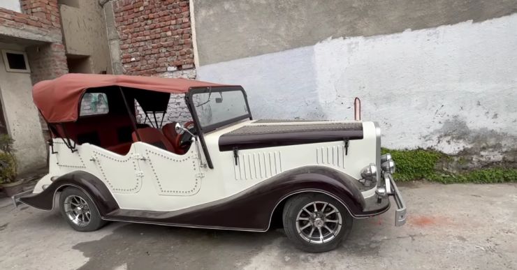 This Custom Built Vintage Rolls Royce Is Actually A Maruti Gypsy [Video]