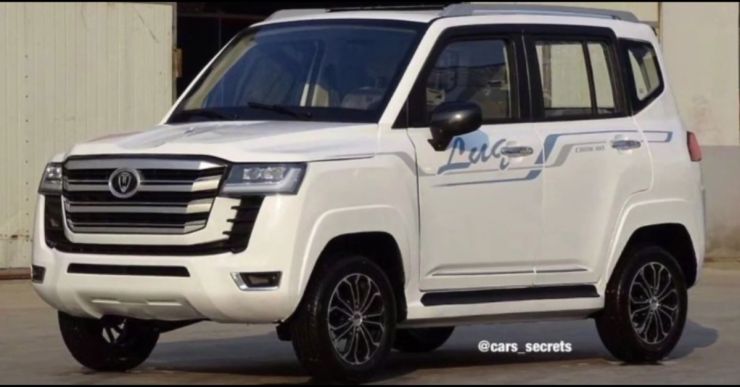 Chinese automaker clones Toyota Land Cruiser LC300 on a Maruti WagonR sized hatchback [Video]