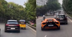 Rash Driving Video: Hyderabad Police Seize Porsche Cayenne, Lamborghini Driver Served Notice