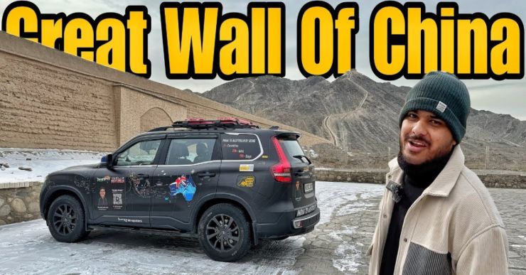 Mahindra Scorpio N Reaches Great Wall Of China En Route To Australia [Video]