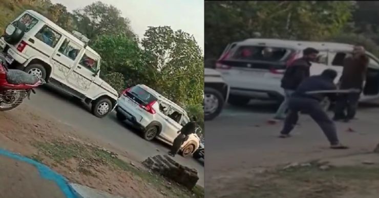 Men Thrashed For Overtaking Divisional Magistrate’s Car: Caught On Camera