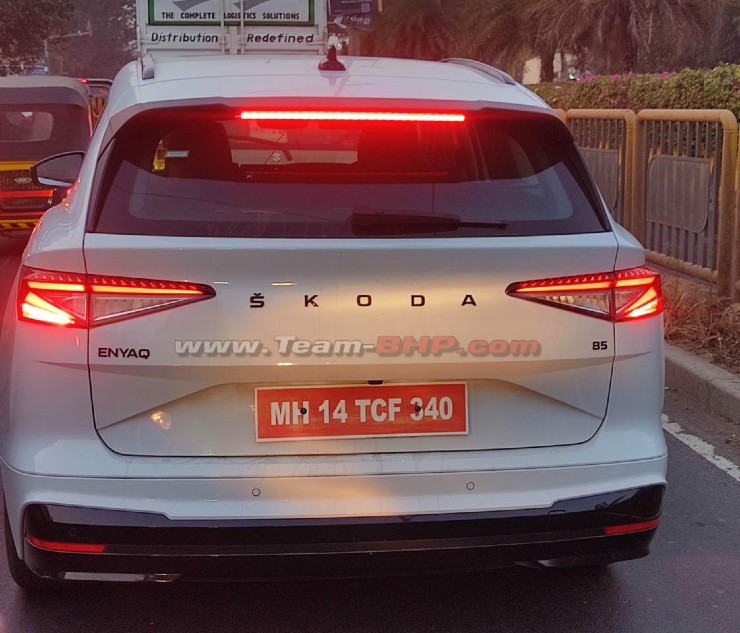 Skoda Enyaq electric SUV spied in India: To offer 565 Kms range per charge