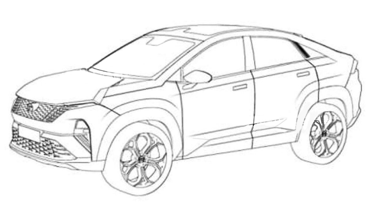 Production-Ready Tata Curvv Design Leaked Through Patent Images
