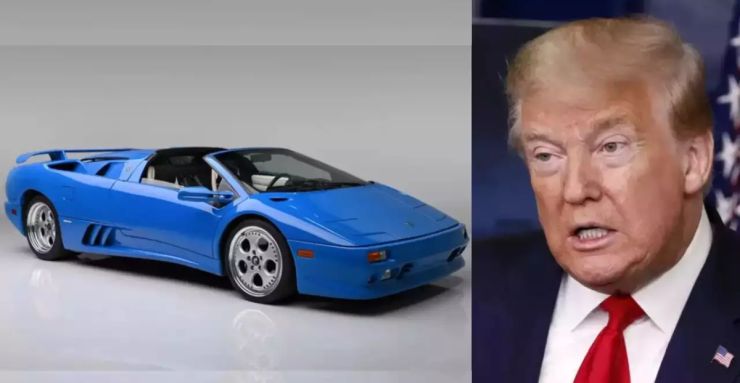Lamborghini Diablo owned by former US President Donald Trump sold for Rs 9.14 crore