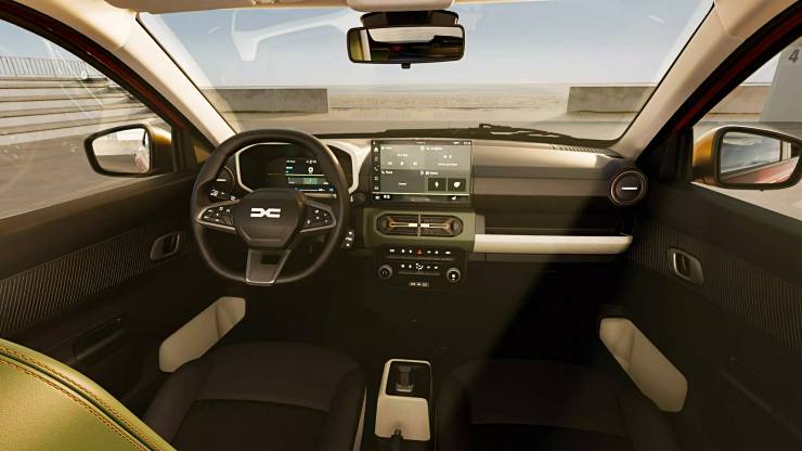 2024 Dacia Spring EV interior