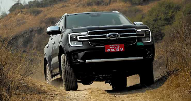 2024 Ford Endeavour off-roading