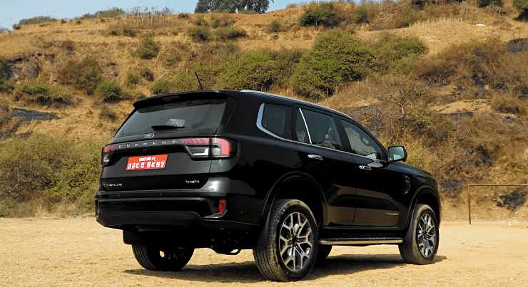 2024 Ford Endeavour rear