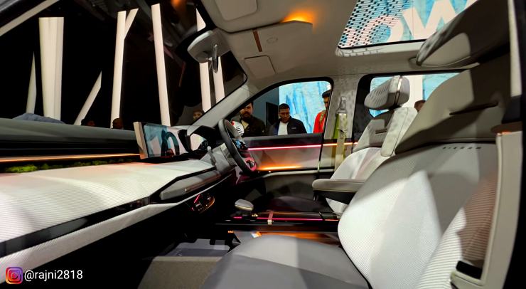 Tata Sierra.EV Interior And Possible Production Version Revealed (Video)