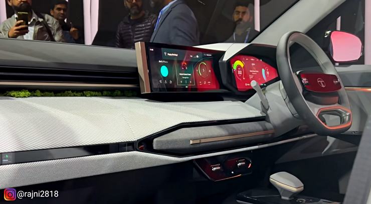 Tata Sierra.EV Interior And Possible Production Version Revealed (Video)