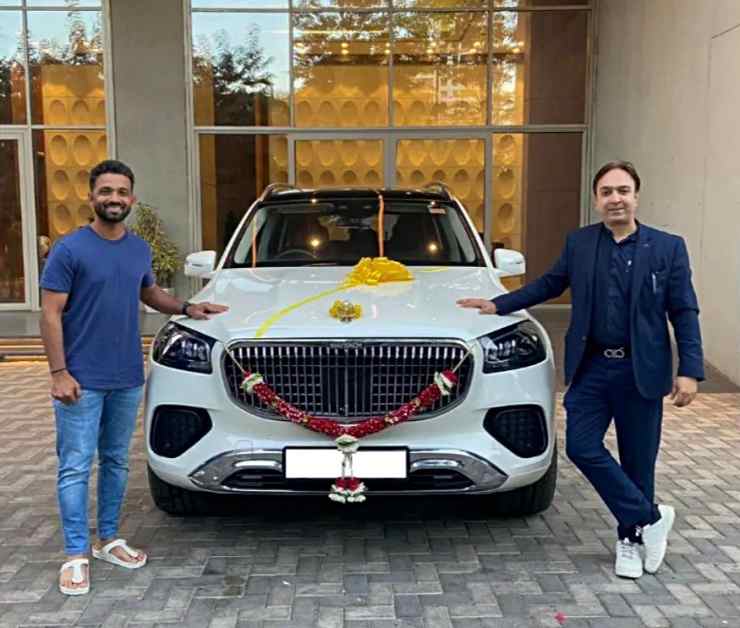 Ajinkya Rahane Maybach GLS 600