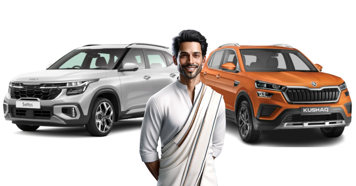Kia Seltos 2023 vs Skoda Kushaq Kia Seltos 2023 vs Skoda Kushaq