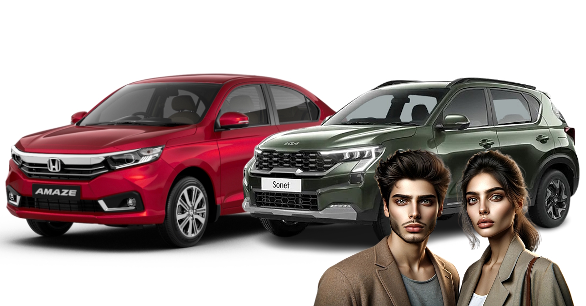 kia sonet 2024 vs honda amaze family car comparison kia sonet 2024 vs honda amaze family car comparison