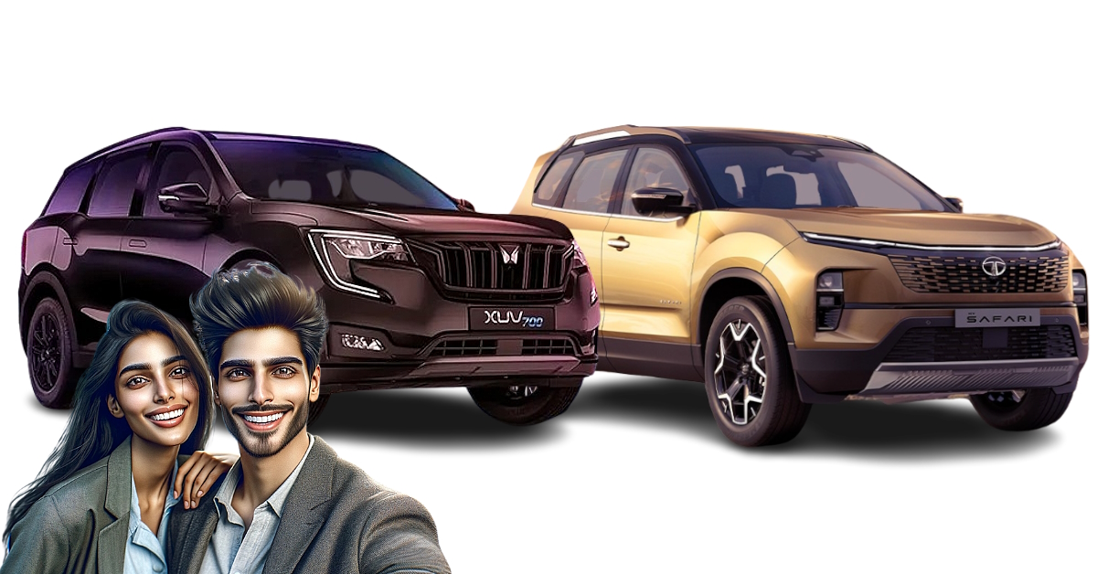 mahindra xuv700 2024 vs tata safari 2023 family car showdown india mahindra xuv700 2024 vs tata safari 2023 family car showdown india