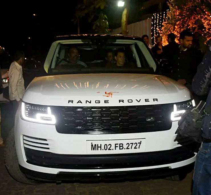 Salman Khan Range Rover SV Autobiography