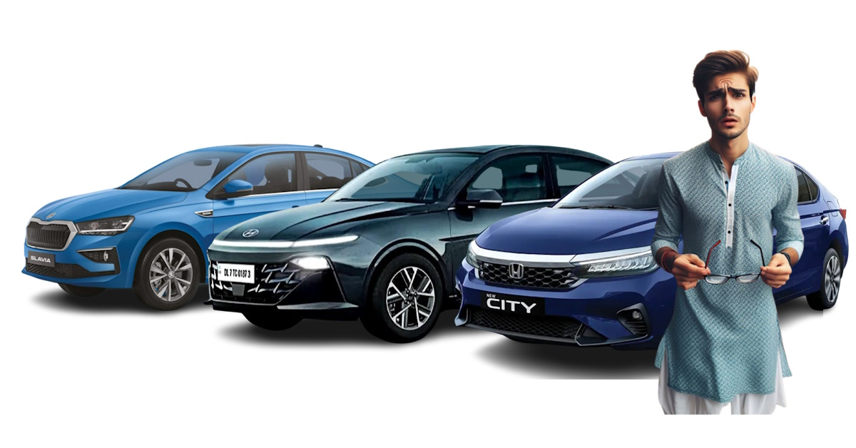 Hyundai Verna vs Honda City vs Skoda Slavia Hyundai Verna vs Honda City vs Skoda Slavia