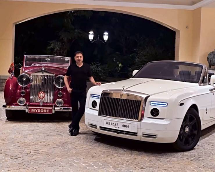 Yohan Poonawalla Old and new Rolls Royce