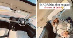 ADAS Misuse: Driver Seen Sleeping In 3rd Seat In Moving Mahindra XUV700 [Video]