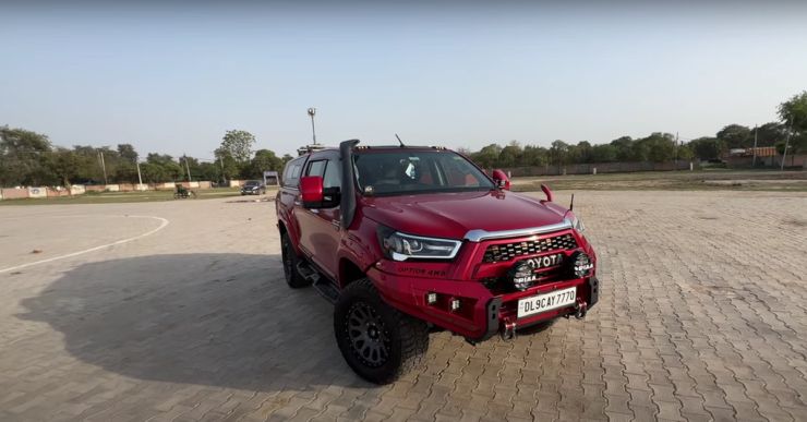 Toyota Hilux With Modifications Worth Rs 15 Lakh Is Both Butch And Luxurious [Video]