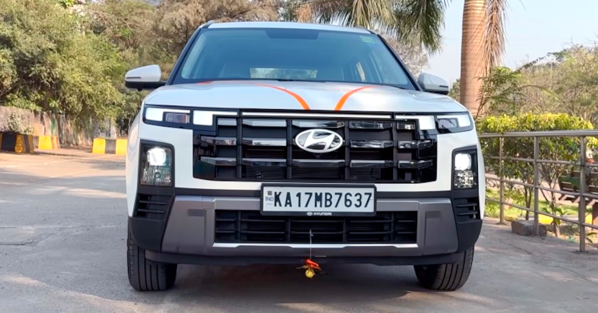 2024 Hyundai Creta Base Trim Modified With Connected DRL And Tail Lamps (Video)
