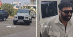 Malayalam Movie Star Mammootty Seen Arriving In A Classic Land Rover Defender SUV [Video]