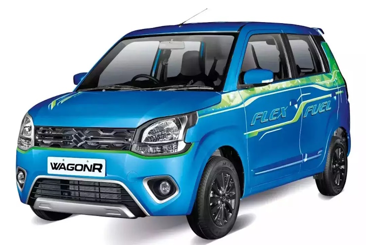 Maruti WagonR Flex Fuel, eVX Electric SUV Showcased At Bharat Mobility Expo 2024