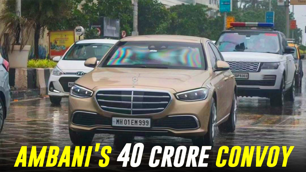 mukesh ambani convoy mumbai roads mukesh ambani convoy mumbai roads