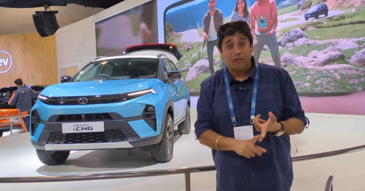 Tata Nexon iCNG With Turbo Petrol Engine Shown At Bharat Mobility Global Expo [Video]