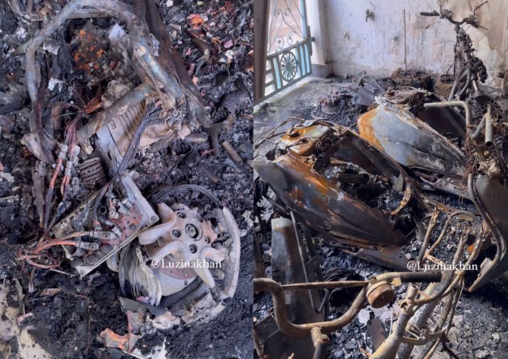 Ola Electric Scooter Catches Fire While Charging: Destroys 2-storey House And Leaves People Injured [Video]