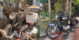 Son Restores Late Dad's 45 Year-Old Royal Enfield Bullet That Was Nearly Abandoned [Video]