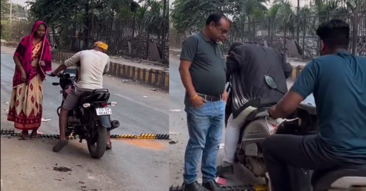 Tyre Killers Installed In Chhatisgarh To Stop Wrong Side Driving Is Useless: Here’s Proof [Video]