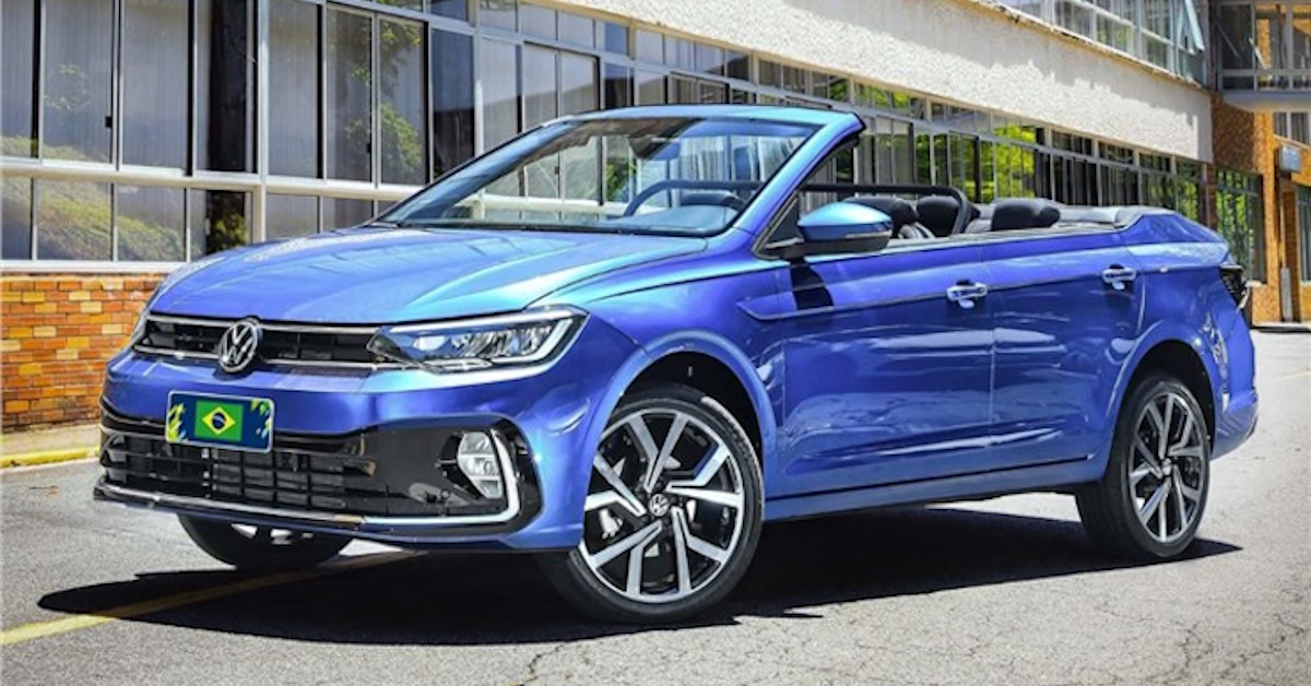 Volkswagen Reveals Unique Virtus Convertible in Brazil with Special Features