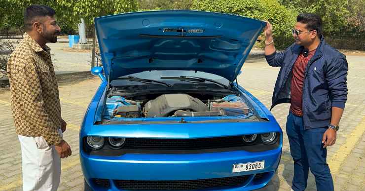 2023 Dodge Challenger Hemi V8 engine