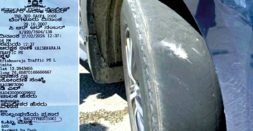 Car owner from Mysore fined for driving car on BALD tyres