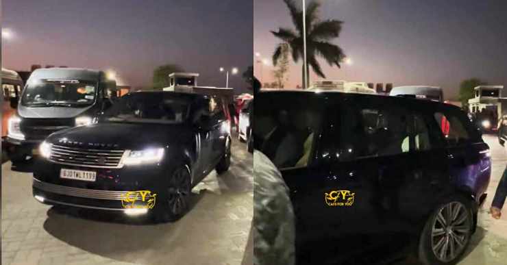 Gautam Adani Range Rover