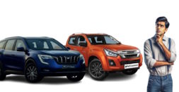 Mahindra XUV700 2024 vs Isuzu V-Cross: Comparing Their Variants Priced Rs 22-25 Lakh for Off-roading Enthusiasts