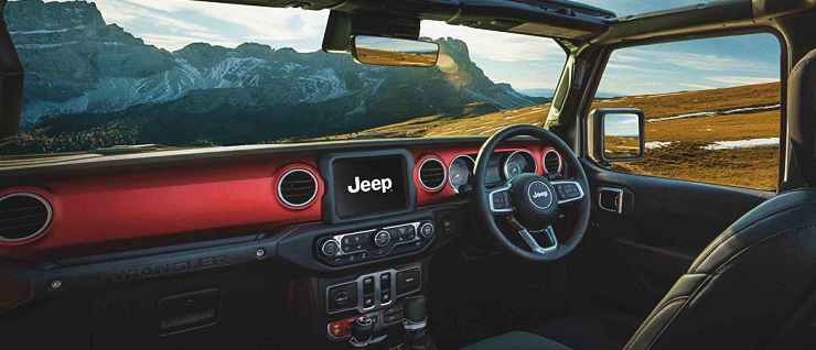 Jeep Thar rival interior