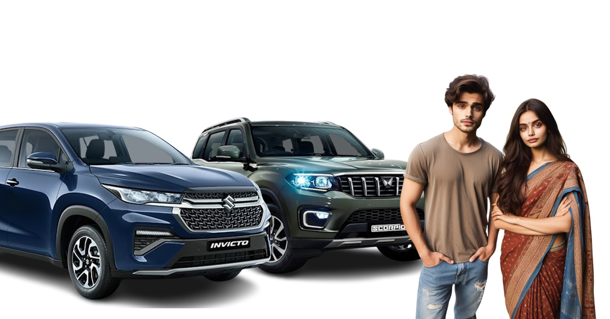 Maruti Suzuki Invicto vs Mahindra Scorpio-N Maruti Suzuki Invicto vs Mahindra Scorpio-N