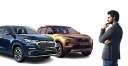 Maruti Suzuki Invicto vs Tata Safari 2023 for Tech-savvy Gadget Lovers: Comparing Variants Priced Rs 24-25 Lakh