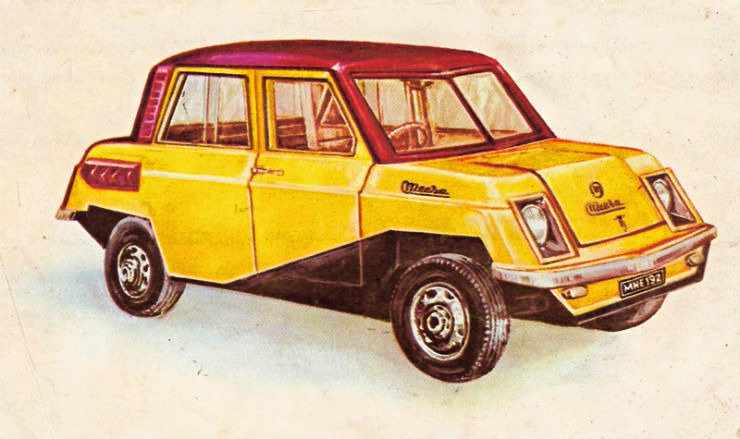 Meera Mini. car sketch