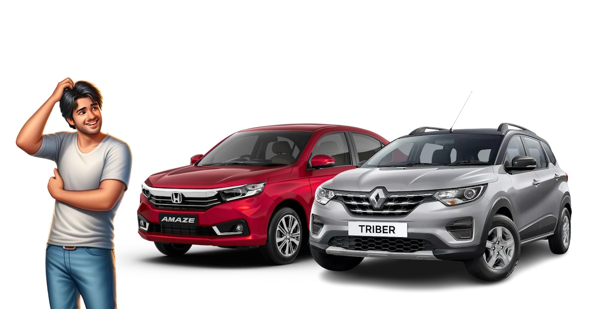 Renault Triber vs Honda Amaze Renault Triber vs Honda Amaze