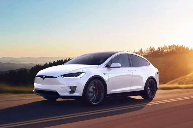 Tesla Model X front left